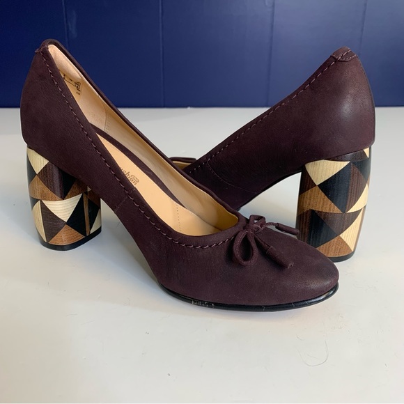 Clarks Grace Nina Wooden Block Heels - Picture 3 of 7